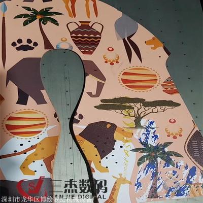 三杰數碼理光G6UV平板打印機 開啟皮革定制新紀元的六色數碼印花解決方案